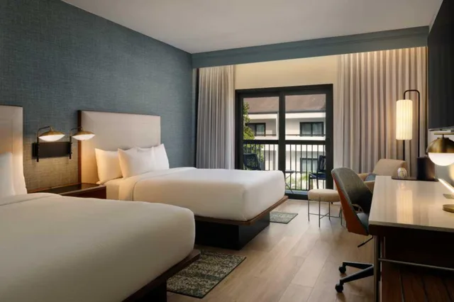 غرفة بسريرين كوين، Courtyard Orlando Airport 4/9