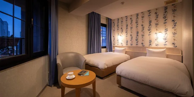 غرفة قياسية بسريرين منفصلين، Hotel Eclair Hakata 1/4
