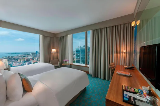Executive, Twin Beds, Bosphorus View, Club Lounge Access، Renaissance Istanbul Polat Bosphorus Hotel 5/7