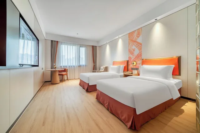 غرفة بزنس بسريرين منفصلين، Hangzhou Haiwaihai Holiday Hotel (ex. Holiday Inn Express Grand Canal) 3/10