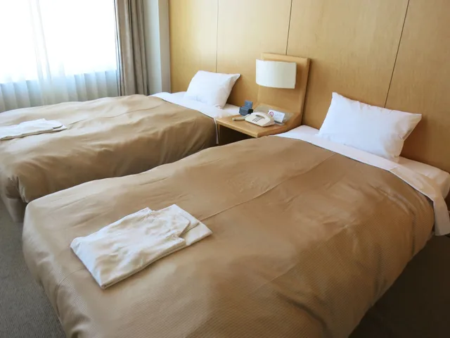 غرفة بسريرين منفصلين، Hotel Grandvert Gizan 1/5
