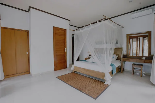 فيلا بسريرين كوين بـ3 غرف نوم بمسبح خاص، Budhi Ayu Villas Ubud 3/4