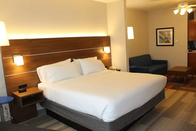 جناح بسرير كينج مع أريكة لذوي الإعاقة، Holiday Inn Express Hotel and Suites Mansfield 1/5