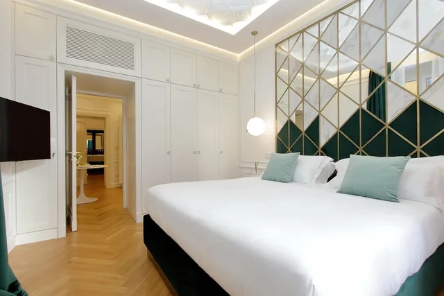 شقة ديلوكس بسريرين كينج، Domna Luxury Suites 1/7