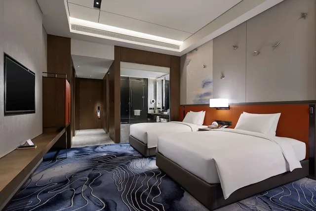 غرفة بسريرين منفصلين، Hilton Guiyang Hotel 1/11