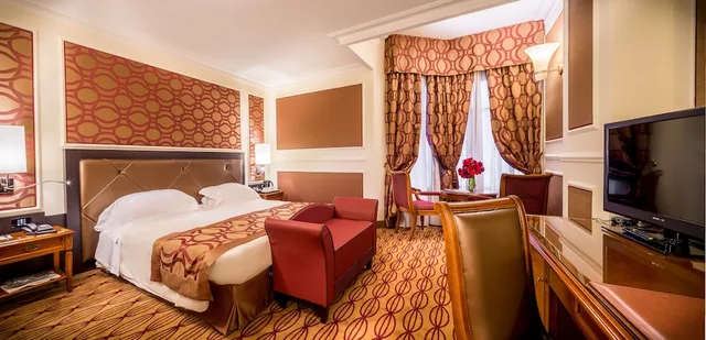 غرفة ديلوكس مفردة بسرير مزدوج، Grand Visconti Palace Hotel 2/3