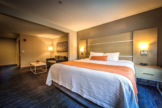 غرفة قياسية كبيرة بسرير كينج، Best Western Plus Media Center Inn & Suites 1/3