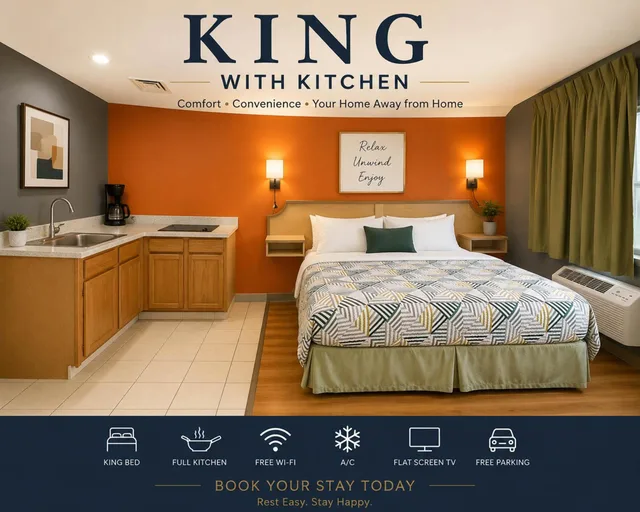 غرفة بسرير كوين لغير المدخنين، Motel6 Morehead, KY 7/10