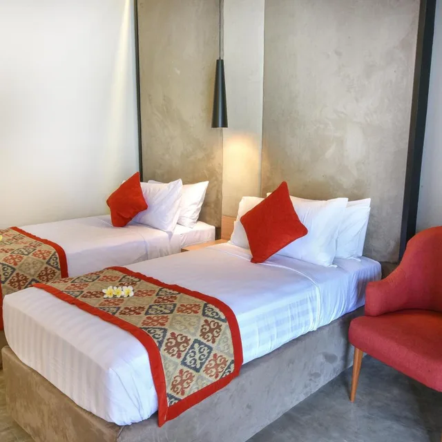 غرفة غراند ديلوكس بسريرين منفصلين، VILLA PURI AYU 1/9