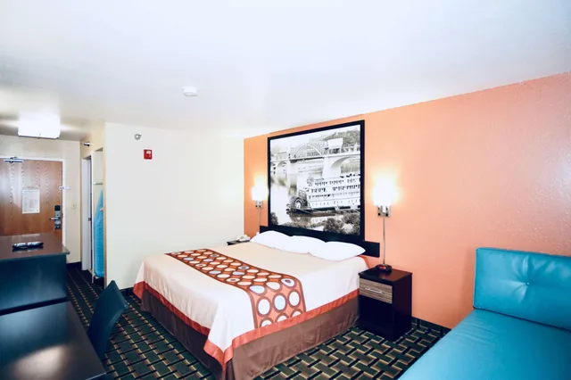 غرفة بسرير مزدوج، Super 8 By Wyndham Crossville Tn 1/1