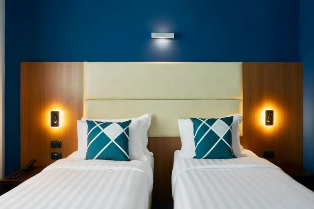 Room, Twin Beds, Four Point Flex Sheraton Bologna Airport 1/5