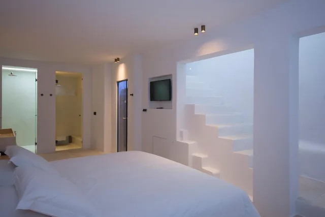 غرفة عائلية بإطلالة على البحر، Mykonos Adonis Hotel 2/10