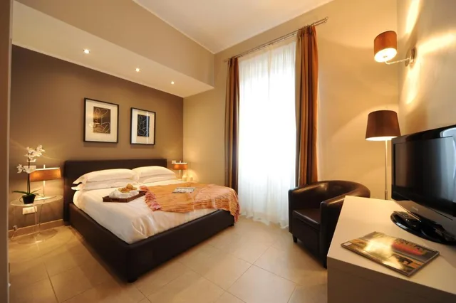 غرفة بغرفة نوم واحدة، Residence Trianon Borgo Pio 2/4