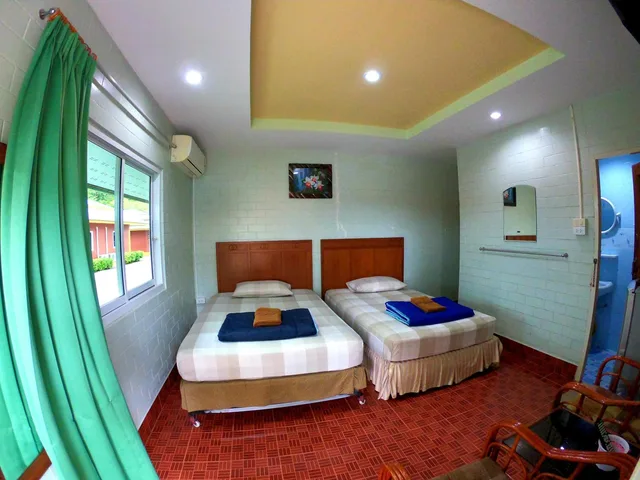 غرفة سوبيريور ديلوكس بسرير مزدوج أو سريرين منفصلين، Somjainuk Resort 2 2/3
