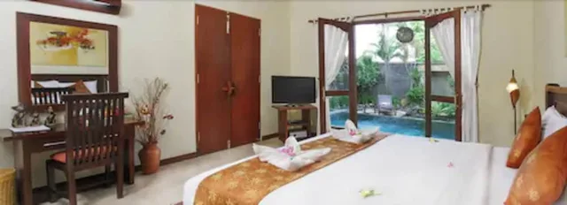 فيلا بسريرين كينج بـ3 غرف نوم بمسبح خاص، Bali Ayu Hotel And Villas 6/9