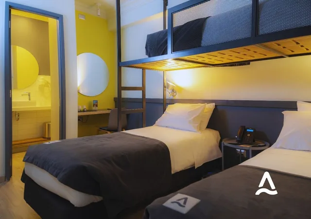 غرفة ثلاثية بثلاثة أسرّة، Hotel Almasur Punta Arenas 8/10