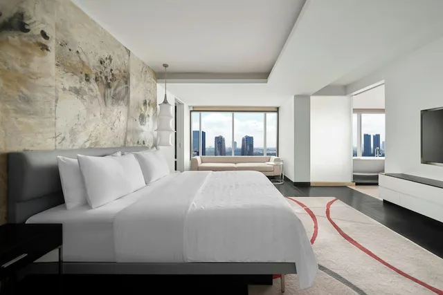 جناح رئاسي بسرير كينج بإطلالة على النهر، Le Meridien Saigon 1/6