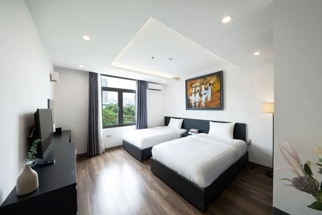 Deluxe, 2 Double Beds, Hotel The Hanoi 2/5