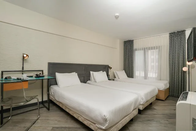 غرفة ديلوكس ثلاثية بسرير فردي، Faros Taksim Hotel 9/10