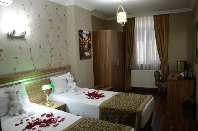 غرفة قياسية بسرير مزدوج أو سريرين منفصلين، Gümüs Palas Hotel 6/10