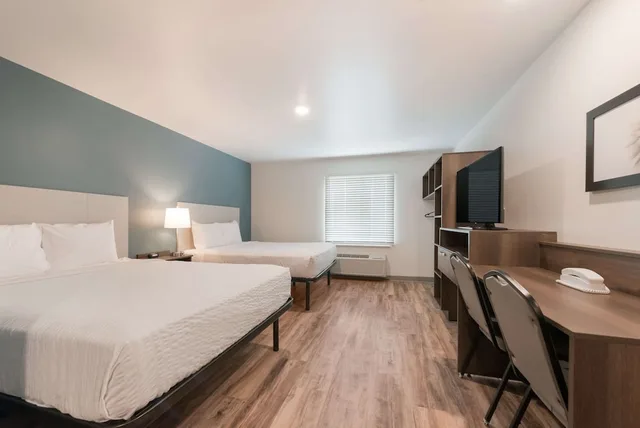 غرفة بسريرين كوين لذوي الإعاقة، WoodSpring Suites Philadelphia Northeast 2/4