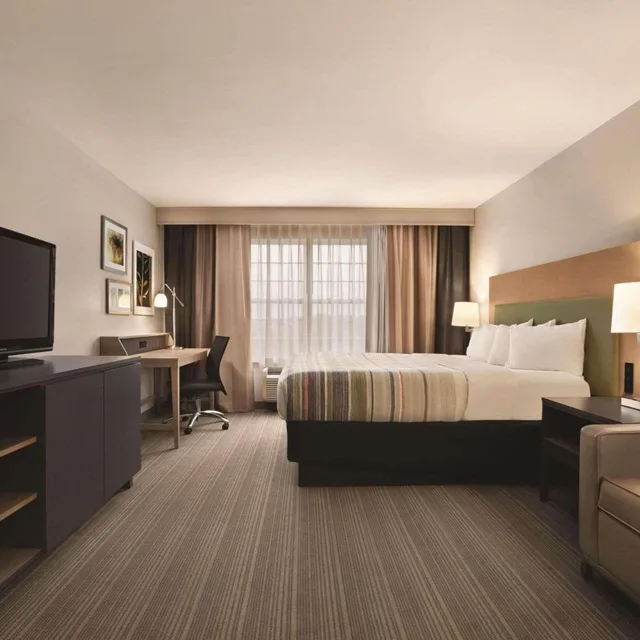 استوديو بسرير كينج مع أريكة، Country Inn & Suites By Radisson, Bowling Green, KY 3/9