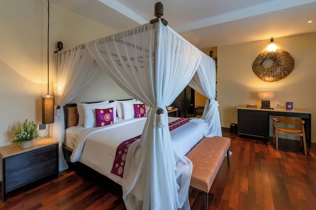 جناح استوديو بسرير كينج بإطلالة على المسبح في الطابق الأرضي، Bali Sunshine Inn Nusa Dua 1/10