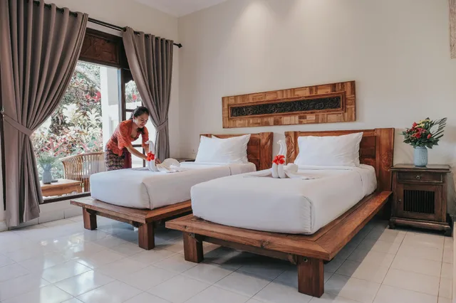 غرفة سوبيريور بسريرين منفصلين، Sri Ratih Cottages 1/1