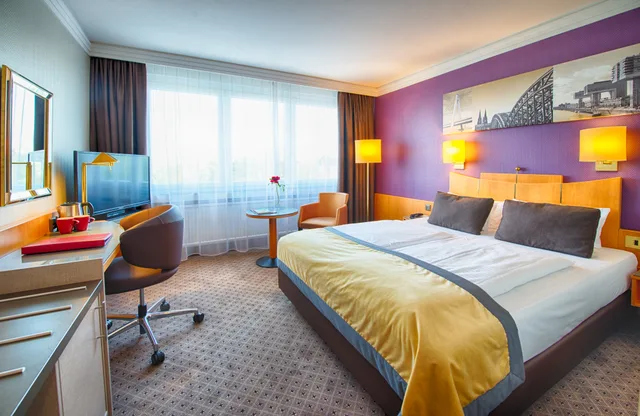 غرفة كومفورت بسرير مزدوج، Leonardo Royal Hotel Koln Am Stadtwald 4/5