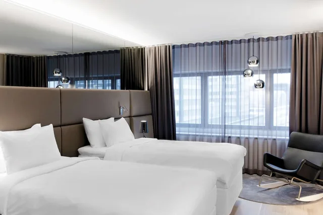 غرفة قياسية بسريرين منفصلين، Radisson Blu Royal Hotel 3/10