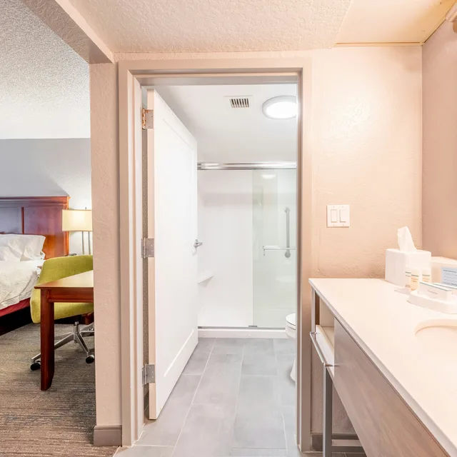 Room, King Bed, Hampton Inn Gainesville FL 8/8