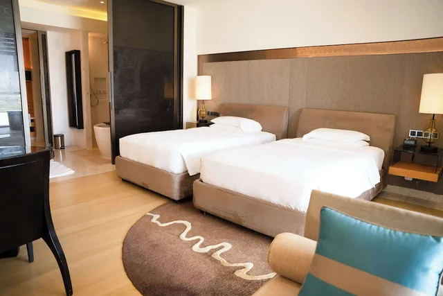 2 Bedrooms, Villa, King and Twin Beds, Beach View, Plunge Pool، Park Hyatt Abu Dhabi Hotel & Villa - Saadiyat island 6/10