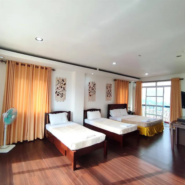 غرفة قياسية رباعية بسرير مزدوج وسريرين منفصلين، Nyc Manhattan Suites 1/1