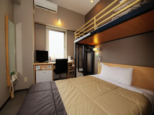 Room, Double Bed, Loft Bed, Smoking، Super Hotel Fuji Inter Kaguya no Yu 1/1