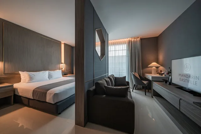 غرفة كلاسيكية غراند ديلوكس بسرير كينج، Mandarin Eastville Pattaya 6/10