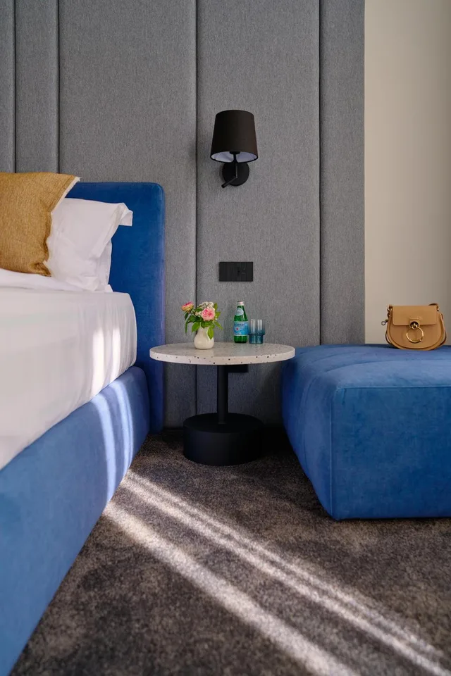 استوديو بسرير كينج بإطلالة على الحديقة، Adella Boutique Hotel 7/8