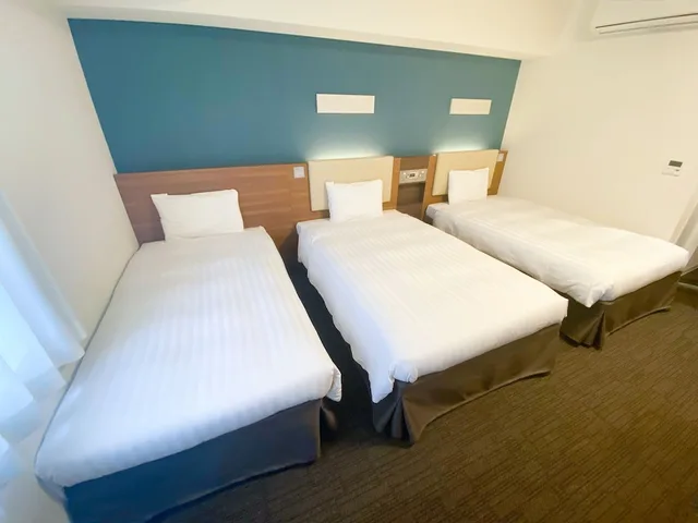 Room, Twin Beds, Sofa, Comfort Hotel Sapporo Susukino 1/9