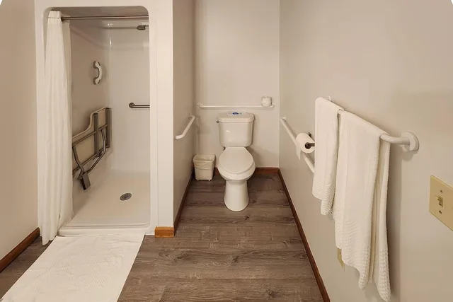 غرفة بسرير كينج لذوي الإعاقة، Econo Lodge Lakeshore 2/3