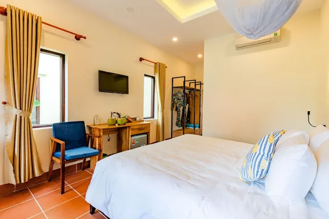 شقة سكنية بسرير كينج بإطلالة على الحديقة مع أريكة، Hula Hula Beachfront Phu Quoc 7/10