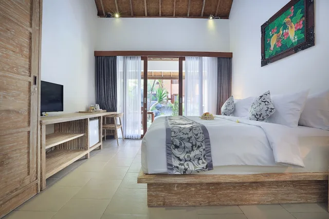 3 Bedrooms, Deluxe, Villa, 1 Single and 2 Queen Beds, Pool View، Batu Agung Villas 5/8
