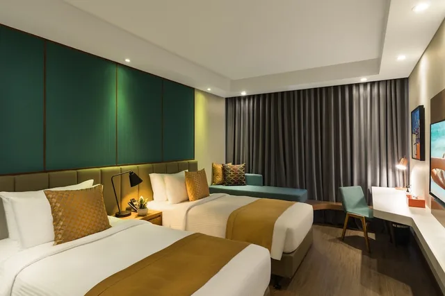 غرفة ديلوكس بسريرين منفصلين، Citadines Bayfront Nha Trang 2/7