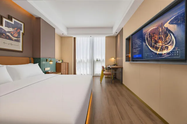 غرفة سوبيريور بسرير كوين، Chonpines Hotel (Beijing Caoqiao Metro Station) 1/1
