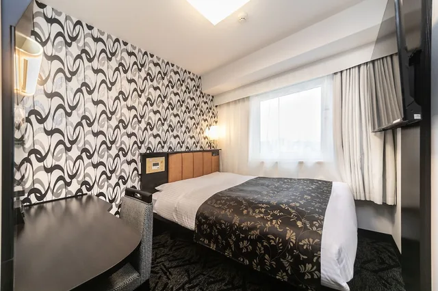 غرفة قياسية بسرير مزدوج، APA Hotel Nambashinsaibashi Nishi 1/4