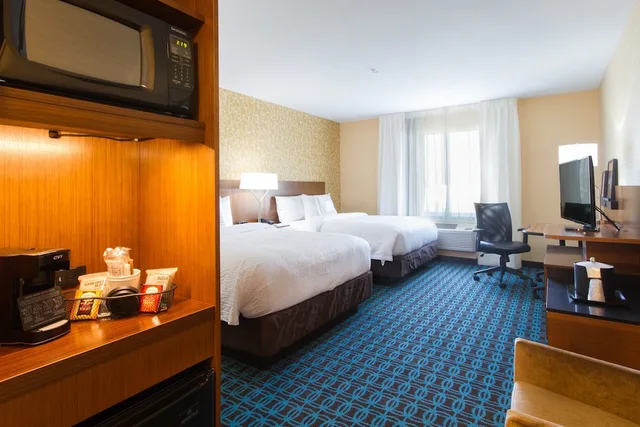 غرفة بسريرين كوين لذوي الإعاقة، Fairfield Inn Suites By Marriott Buffalo Amherst University 2/5
