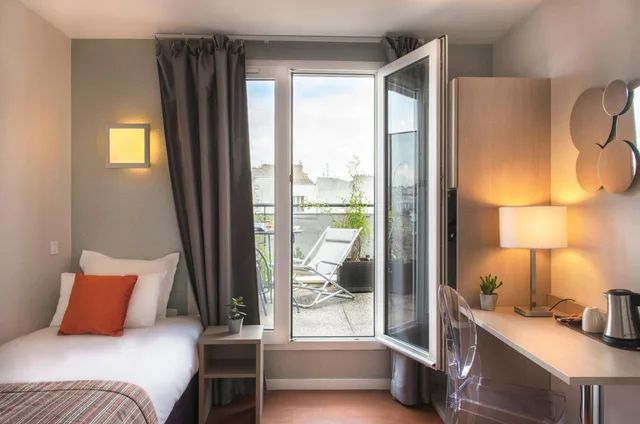 غرفة مفردة، Diese Hotel Bastille 3/4
