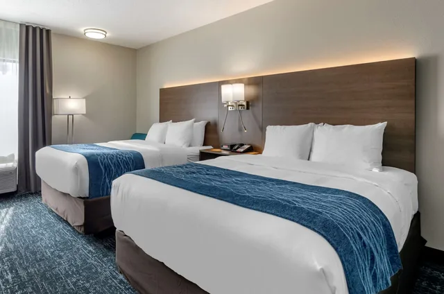 جناح بسريرين كوين مع أريكة، Comfort Inn & Suites Troutville-Roanoke North 3/10