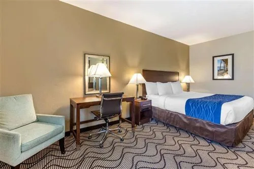 غرفة بسرير كينج لذوي الإعاقة، Comfort Inn & Suites Orange County John Wayne Airport 1/1