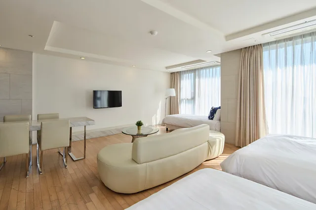 غرفة بريميير عائلية، The Island Blue Hotel 2/4