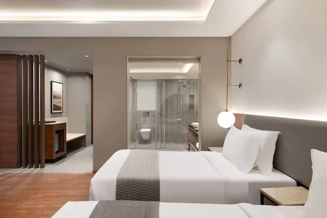 غرفة بريميوم بسريرين منفصلين، Wyndham Garden Jim Corbett Chhoi 1/8