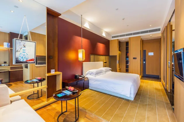 غرفة تنفيذية بسرير كينج وسرير كوين، Hotel Kapok Shenzhen Bay 4/9